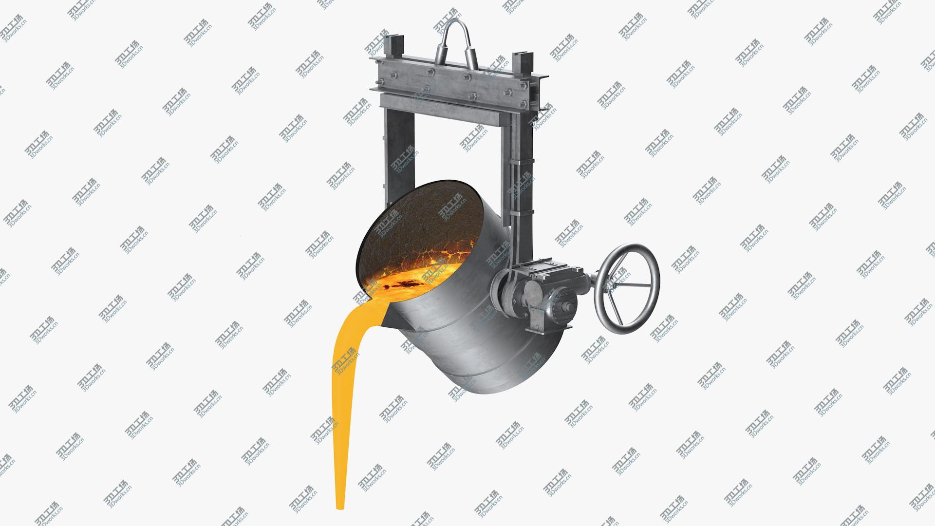images/goods_img/202105073/3D Molten Metal Pouring from Foundry Ladle model/1.jpg